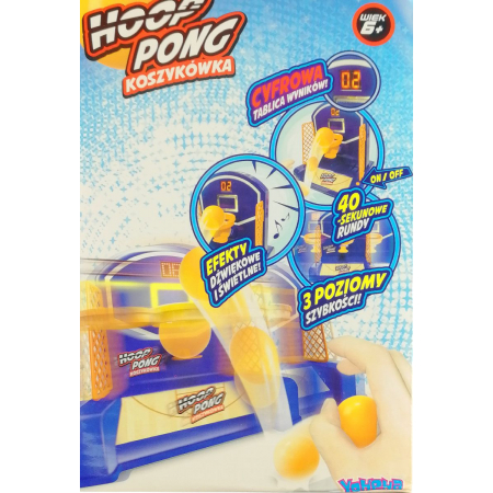 Hoop Pong Koszykówka Gra Zręcznościowa